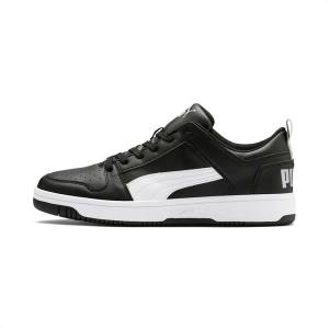 Adidași Puma Rebound Lay Up Lo SL Dama Negrii Albi Gri | PM532SLB