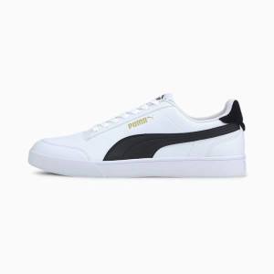 Adidași Puma Shuffle Dama Albi Negrii Aurii | PM863OGP