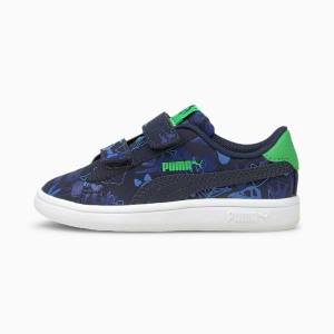 Adidași Puma Smash v2 Archeo Summer Fete Bleumarin | PM824XAL