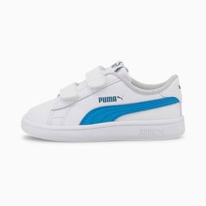 Adidași Puma Smash v2 Baieti Albi Albastri | PM958KLR