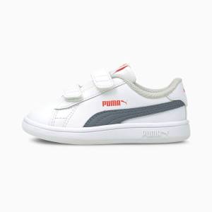 Adidași Puma Smash v2 Baieti Albi Gri | PM287MPV