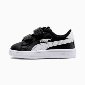 Adidași Puma Smash v2 Baieti Negrii Albi | PM046IJE