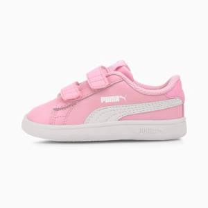 Adidași Puma Smash v2 Fete Roz Albi | PM684YNO