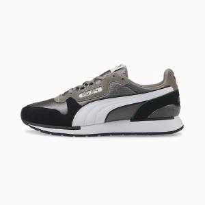 Adidași Puma Space Lab Barbati Albi Negrii | PM792QZA