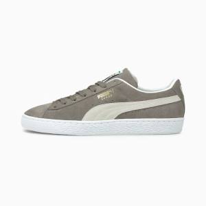 Adidași Puma Suede Classic XXI Barbati Gri Albi | PM630DKF