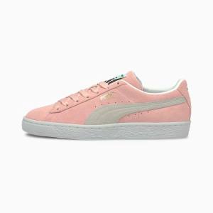 Adidași Puma Suede Classic XXI Barbati Roz Albi | PM485RAJ