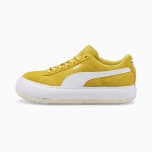 Adidași Puma Suede Mayu Dama Albi | PM871RIN