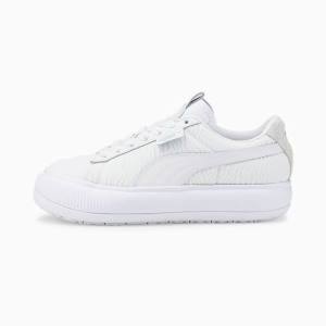 Adidași Puma Suede Mayu Snow Tiger Dama Albi | PM238PAY