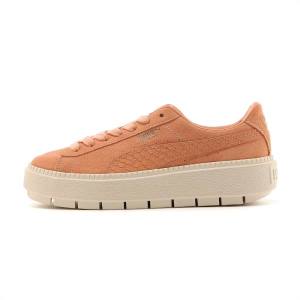 Adidași Puma Suede Platforma Trace Animal Dusty Coral Dama Corai Maro | PM175XWF