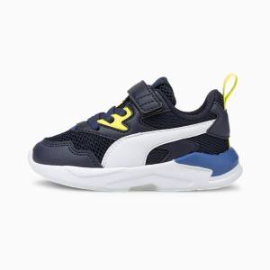 Adidași Puma X-Ray Lite Baieti Bleumarin Albi Galbeni Albastri | PM849SPF