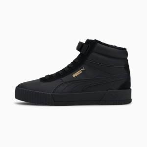 Ghete De Iarna Puma Carina Mid-High Winterised Dama Negrii | PM713MKC