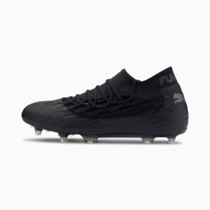 Ghete Fotbal Puma FUTURE 5.2 NETFIT FG/AG Barbati Negrii Gri | PM316OJC