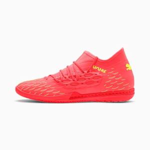 Ghete Fotbal Puma FUTURE 5.3 NETFIT IT Barbati Roz Galbeni | PM561AHR