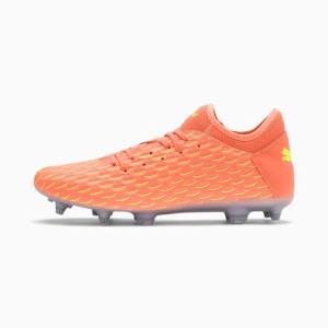 Ghete Fotbal Puma FUTURE 5.4 FG/AG Barbati Roz Galbeni | PM409CYS