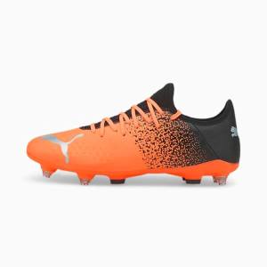 Ghete Fotbal Puma FUTURE Z 4.3 MxSG Barbati Portocalii Argintii Negrii | PM917WPZ