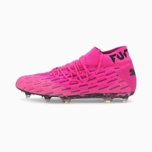 Ghete Fotbal Puma Future 6.1 NETFIT FG/AG Barbati Roz Negrii | PM684IBN