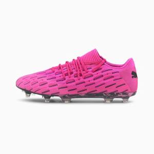 Ghete Fotbal Puma Future 6.1 NETFIT Low FG/AG Barbati Roz Negrii | PM375LUI