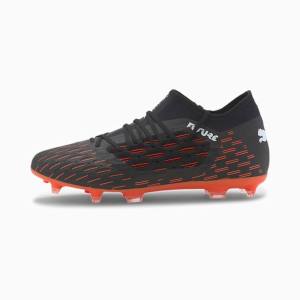 Ghete Fotbal Puma Future 6.3 NETFIT FG/AG Barbati Negrii Albi Portocalii | PM672AUH