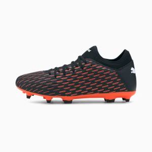 Ghete Fotbal Puma Future 6.4 FG/AG Barbati Negrii Albi Portocalii | PM523ANG