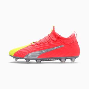 Ghete Fotbal Puma PUMA ONE 20.3 FG/AG Barbati Roz Galbeni Argintii | PM528FPO