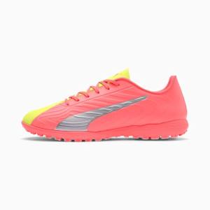 Ghete Fotbal Puma PUMA ONE 20.4 TT Barbati Roz Galbeni Argintii | PM759QUX