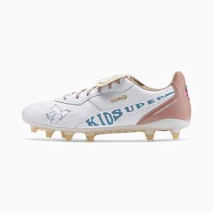 Ghete Fotbal Puma PUMA xSUPER King Super FG Barbati Albi Galbeni Roz Albastri | PM396DCU