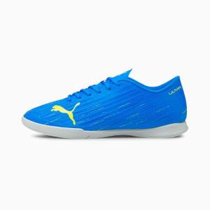 Ghete Fotbal Puma ULTRA 4.2 IT Barbati Albastri Galbeni | PM359SWG