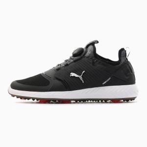 Pantofi Golf Puma Caged IGNITE PROADAPT Barbati Negrii Argintii Negrii | PM819RTW