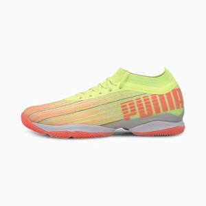 Pantofi Handbal Puma Adrenalite 1.1 Barbati Roz Galbeni Albi Argintii | PM408IKS