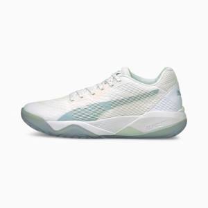 Pantofi Handbal Puma Eliminate Power Nitro Barbati Albi | PM928IJD