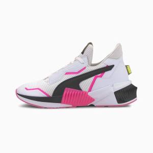 Pantofi Sport Puma Provoke XT Dama Albi Negrii | PM687AIF