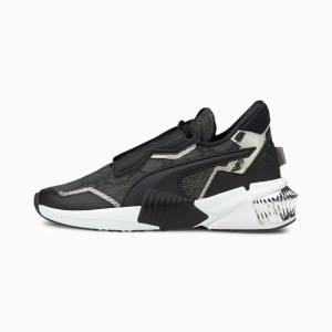 Pantofi Sport Puma Provoke XT Untamed Dama Negrii Argintii | PM068HGZ